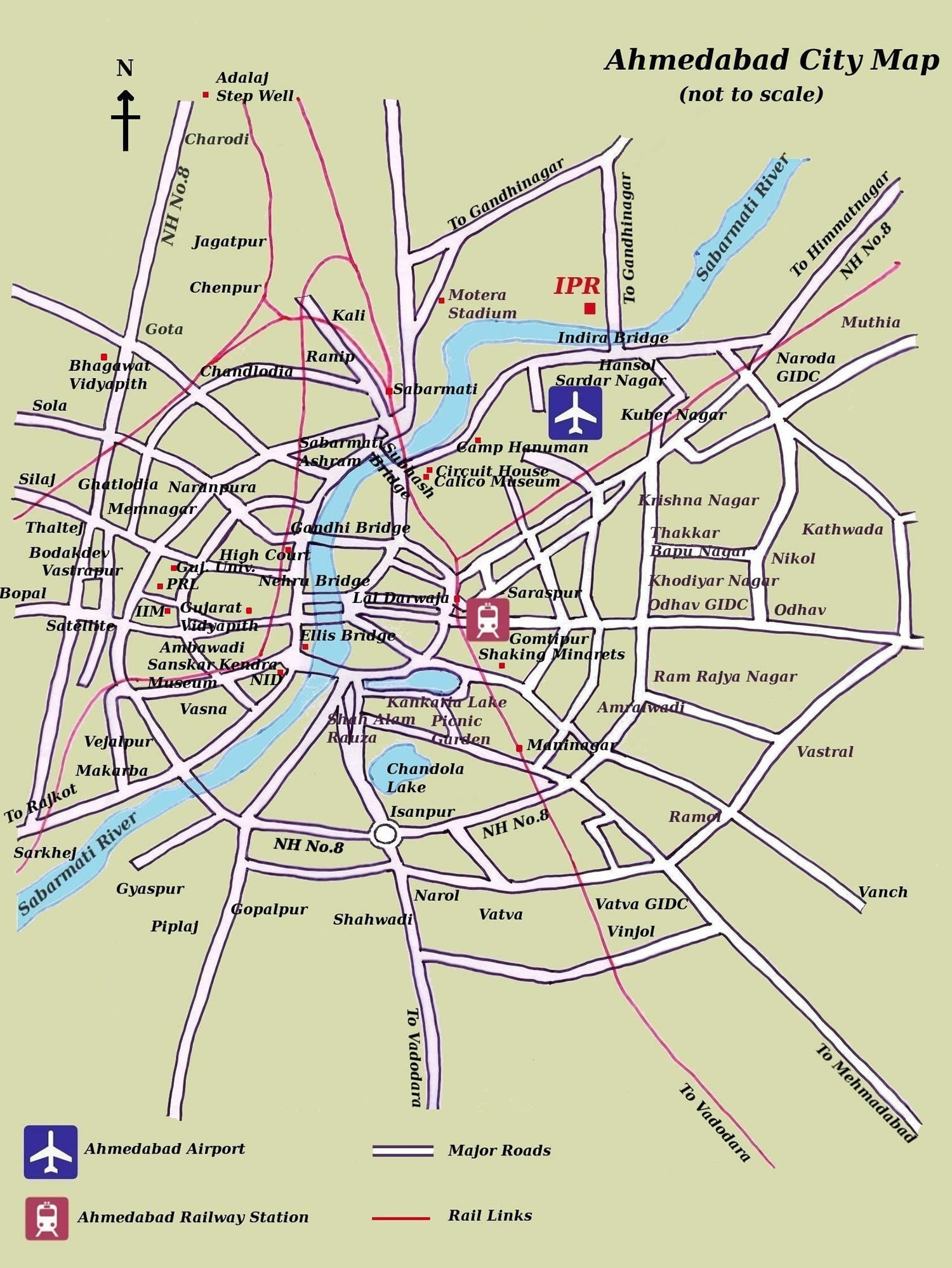 ahmedabad city carte